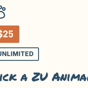 Pick a ZU Animal