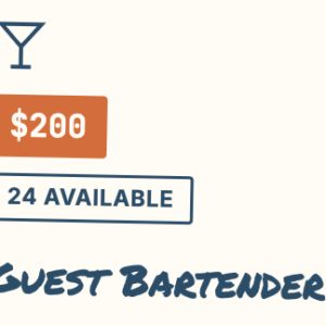 Guest Bartender