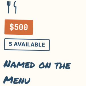 Named on the Menu